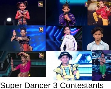 Super Dancer Contestants