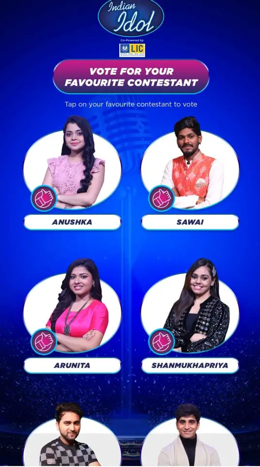 Indian Idol Voting Online 2020 [SonyLiv App/ FirstCry] Season 12