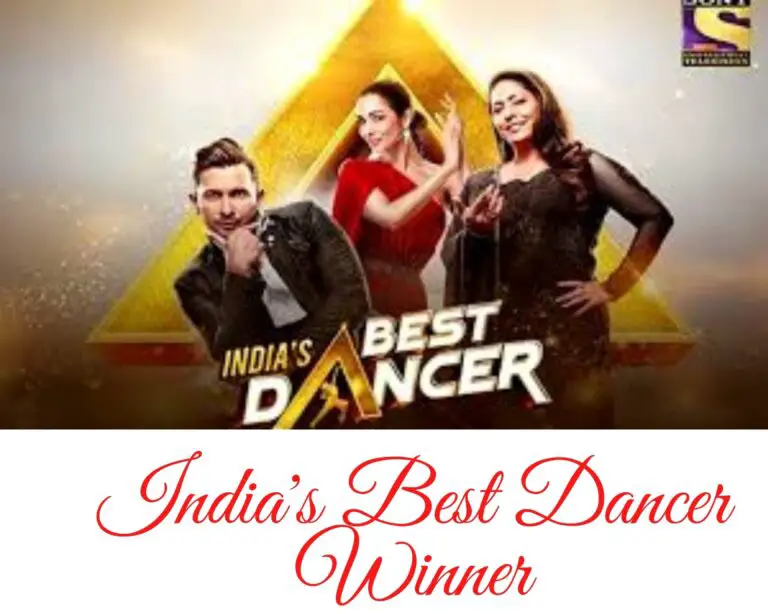 India's Best Dancer Winner 2020 [Season 1] Finalists & Result