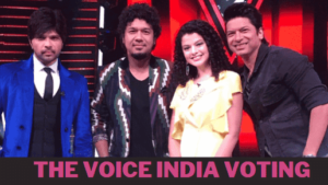 The Voice India Voting