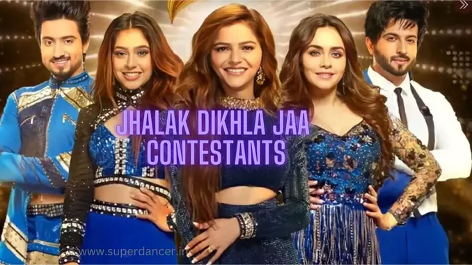 Jhalak Dikhhla Jaa contestants 